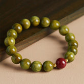 Green Eco-Friendly Sandalwood Healing Bracelet - Cerapoet